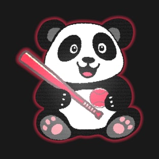 Panda Softball #2 T-Shirt