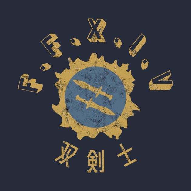 FFXIV Rogue Gold Kanji Icon by StebopDesigns