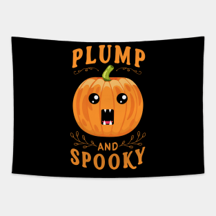 Plump and spooky Halloween Tapestry