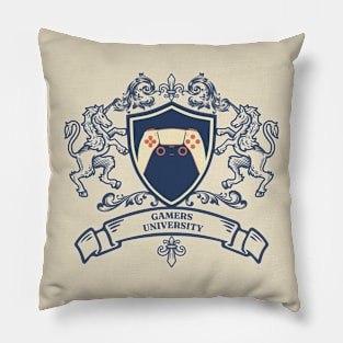 Gamers University Pillow