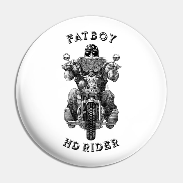 MOTORCYCLE BIKE RIDER - FATBOY RIDER Pin by Pannolinno