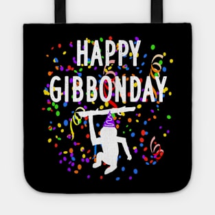 Gibbon October 24th Gibbon Animal Welfare Monkey Tote