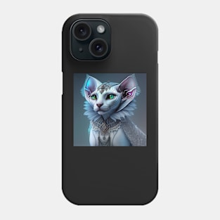 Gothic Sphynx Hybrid Phone Case