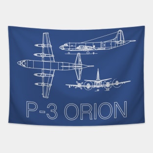 P3 Orion blueprints Tapestry