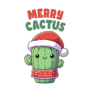 Merry Cactus Christmas Cactus T-Shirt