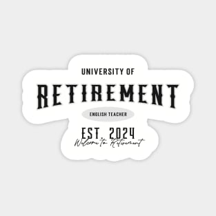 English Teacher Retirement 2024 Magnet