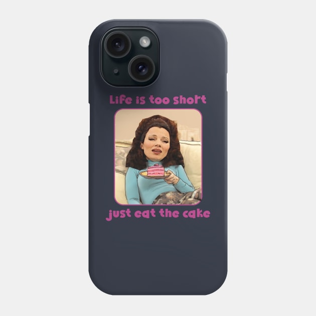 Just Eat the Cake Phone Case by Iceman_products