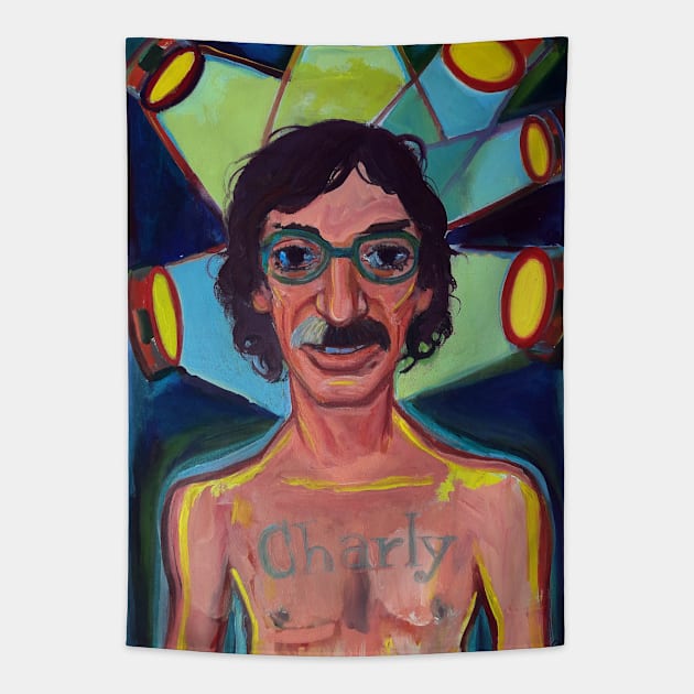 Charly Rockstar Tapestry by diegomanuel