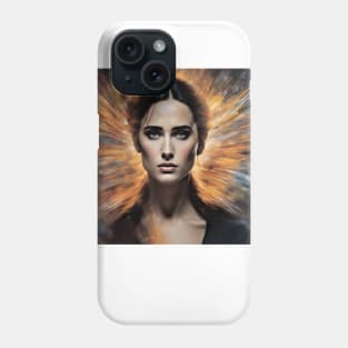 colorful action with Jennifer Connelly Phone Case