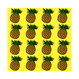 Pineapple Pattern T-Shirt