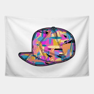 Money Hat 2 - Neon Dollar Sign Tapestry