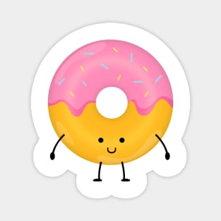 Cute Happy Donut Magnet