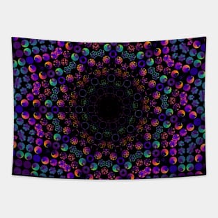 Rose Curve Hendecagon Kaleidoscope | Generative Art Tapestry