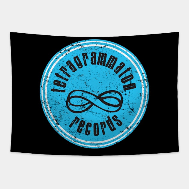 Tetragrammaton Records Tapestry by MindsparkCreative