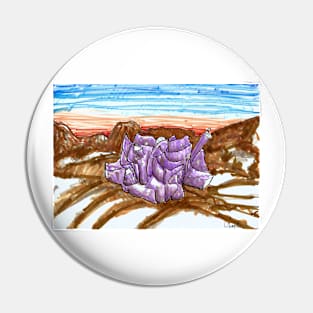 Purple Palace Pin