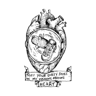 Washing Machine Heart - Illustrated Lyrics T-Shirt