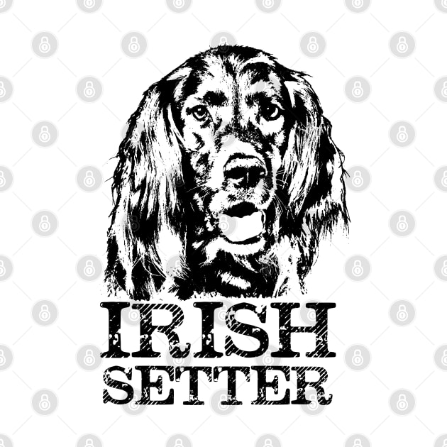 Irish Setter Dog by Nartissima