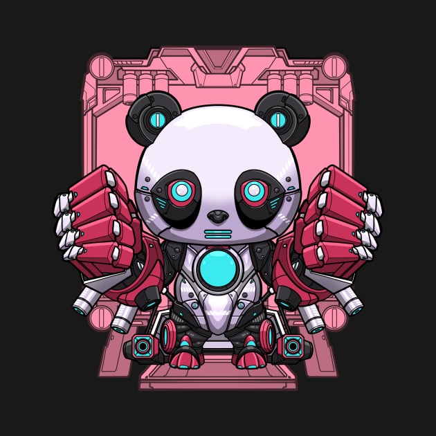 Chibi Panda Bot by eleazarion