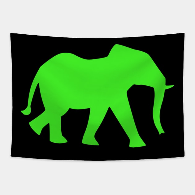 African Elephant Gift Idea Tapestry by gdimido