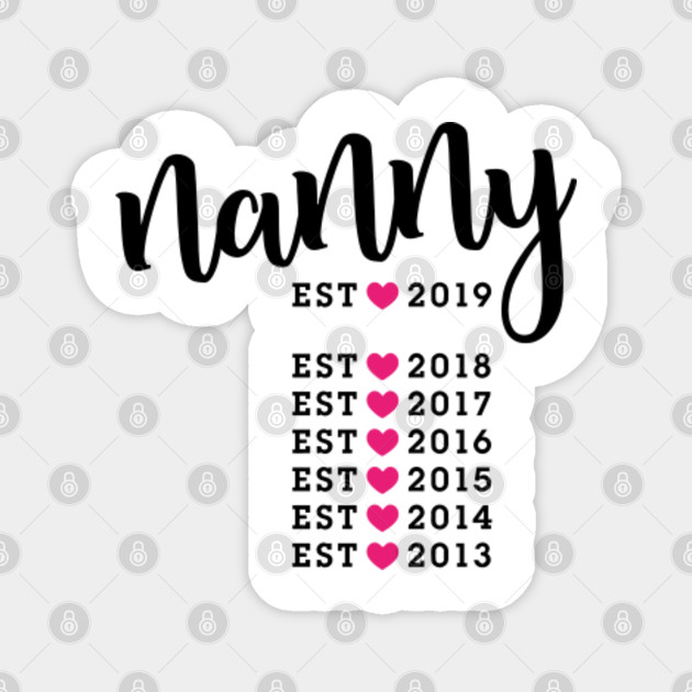 Nanny Nanny Gift Ideas Magnet Teepublic