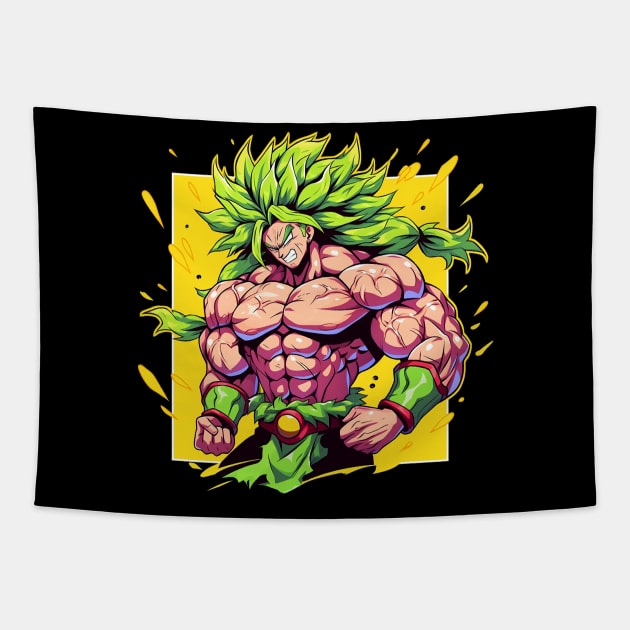 broly Tapestry by skatermoment