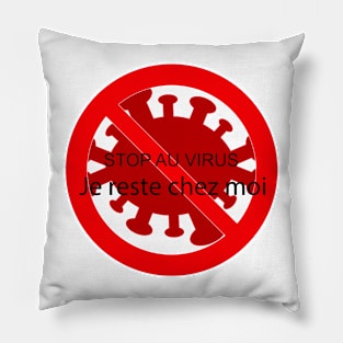 Stop the virus Pillow