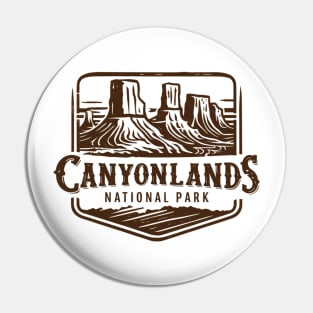 Vintage Canyonlands National Park Pin