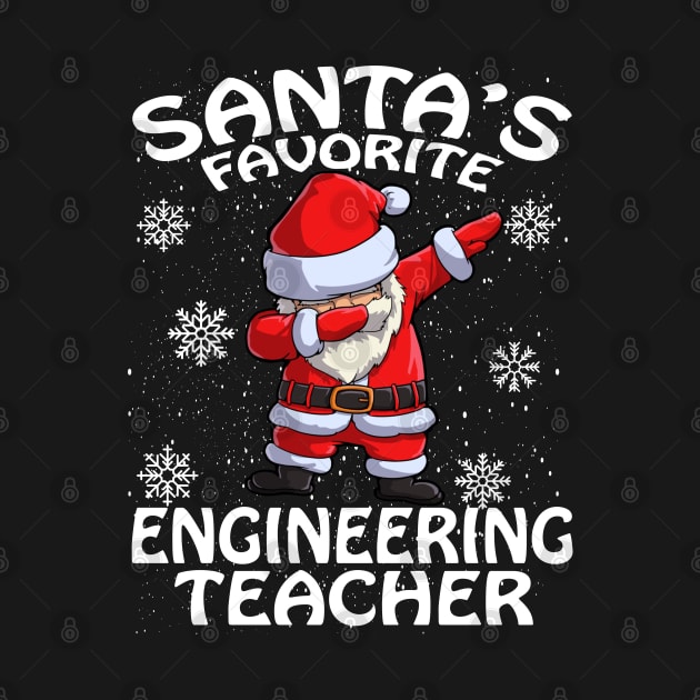 Santas Favorite Engineering Teacher Christmas by intelus