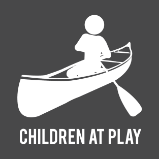 Canoeing Children at Play T-Shirt