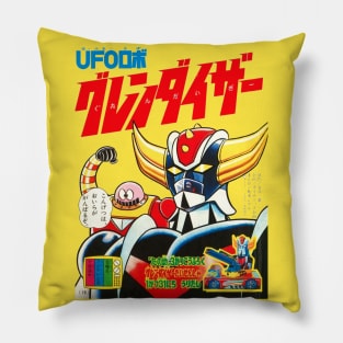 UFO Robot Grendizer Boss Borot 1970s Pillow