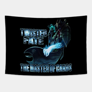 The Master Of Cards Tapestry