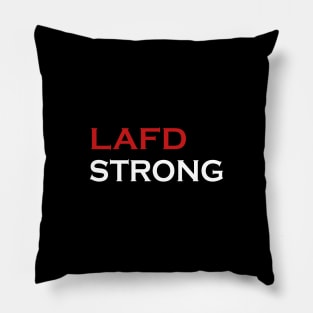 lafd strong Pillow