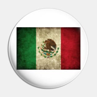 Vintage Mexican Flag Pin