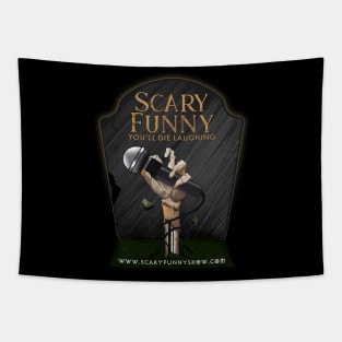 SCARY FUNNY! Tapestry