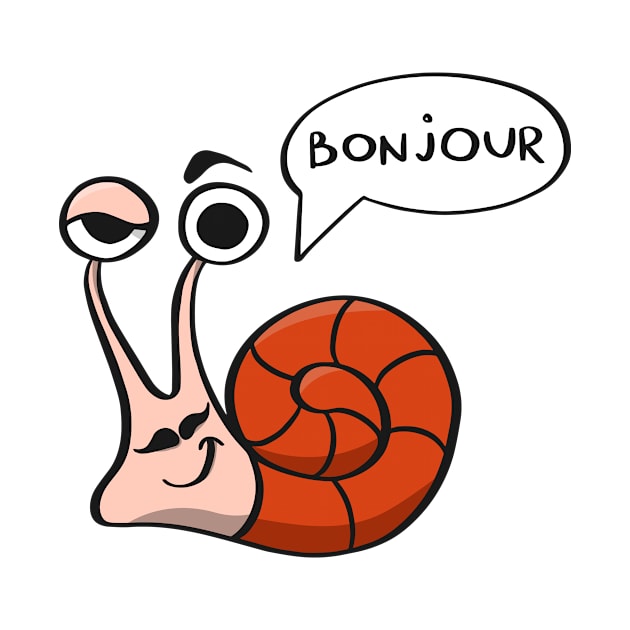 Bonjour snail by UWish Market