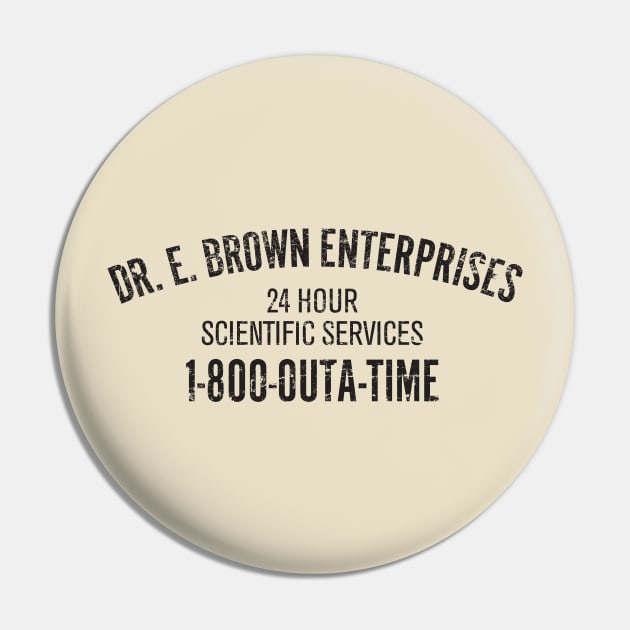 Dr. E. Brown Enterprises Pin by MindsparkCreative