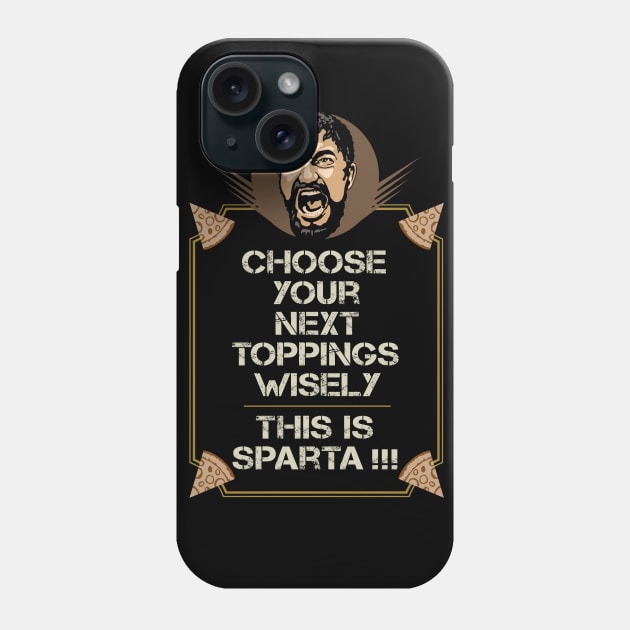 CHOOSE YOUR TOPPINGS Phone Case by ADAMLAWLESS