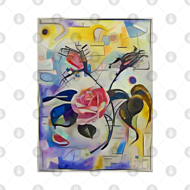 Kandinsky Rose by ninasilver