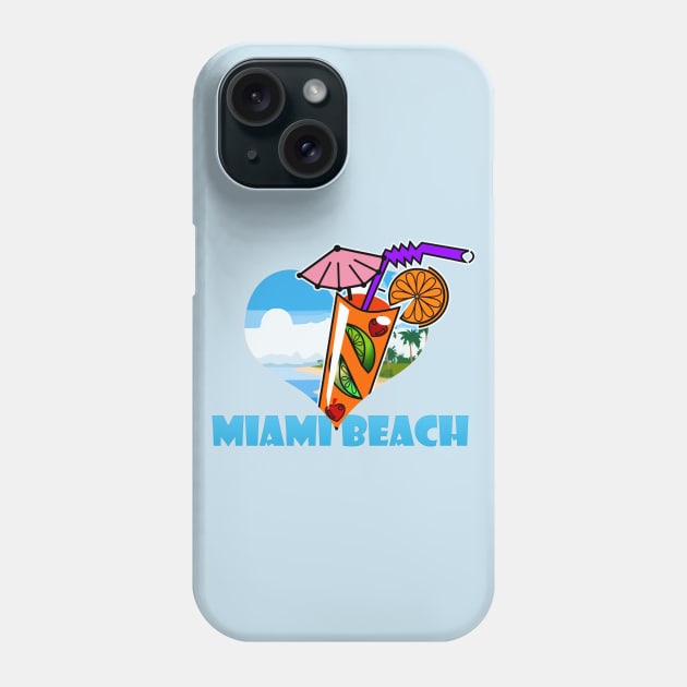 Miami beach Phone Case by alialbadr