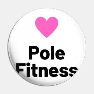 Pole Fitness - Pole Dance Design Pin