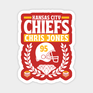 Kansas City Chiefs Chris Jones 95 Edition 3 Magnet