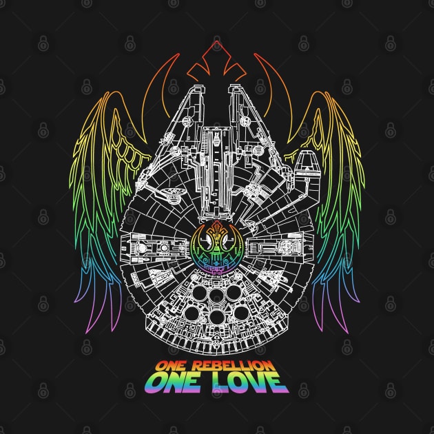 One love with this falcon by sithlorddesigns