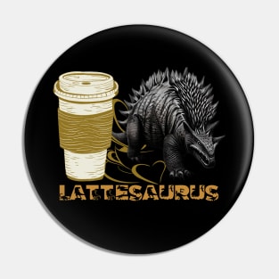 Lattesaurus Stegosaurus Dinosaur Pin