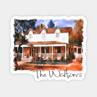 The Waltons TV House Magnet