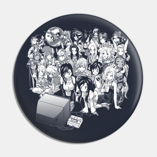 rpg night Pin by CoinboxTees