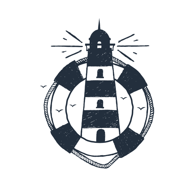 Lighthouse. Nautical by SlothAstronaut