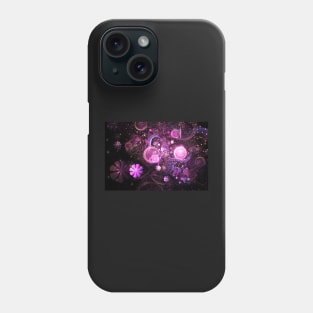 Stars and flowers Phone Case