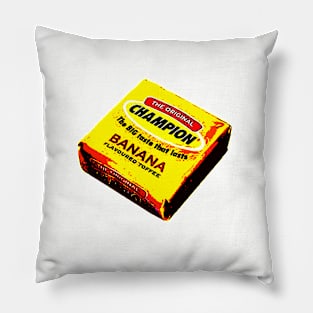 Banana Toffee Pop Art Pillow