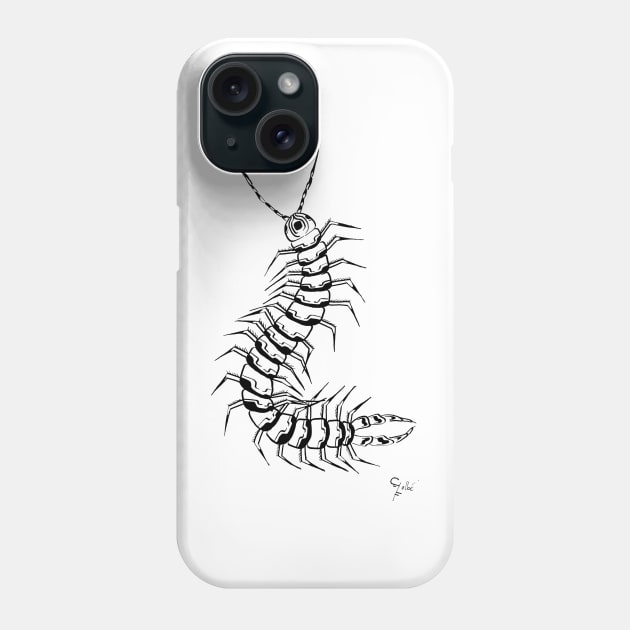 centipede Phone Case by apokatastasis