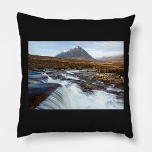 Buachaille Etive Mor and the river Etive Pillow